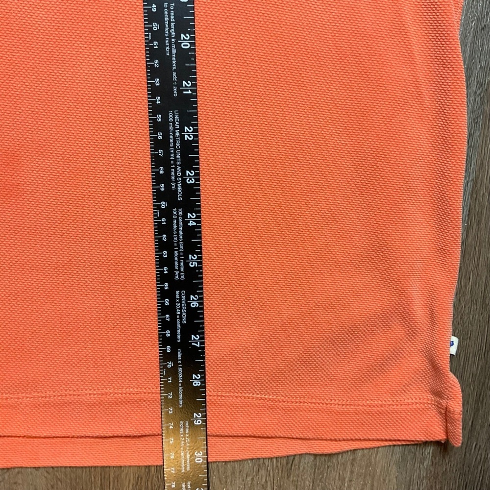 Tommy Bahama Tennis Golf Preppy Polo Shirt Mens XL Orange Boating Casual Resort - Picture 7 of 7